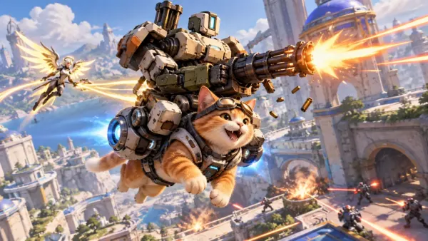 Overwatch : Blizzard avait prévu le combo Jetpack Cat et Bastion, et l’a laissé exister