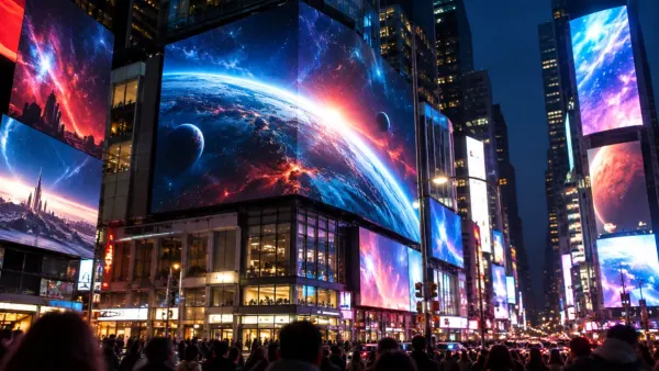 Mass Effect : les fans affichent #SaveMassEffect à Times Square pour sauver la saga