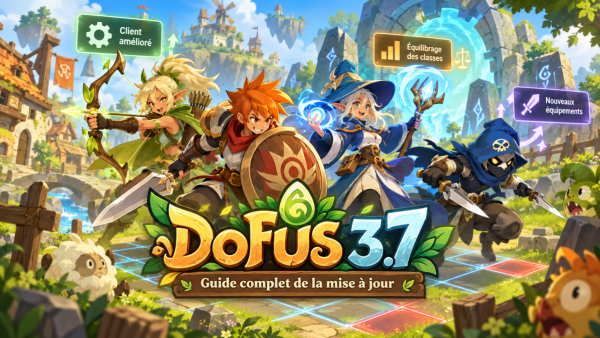 DOFUS 3.7 : guide complet de la mise à jour, nouveautés, bêta et tous nos guides