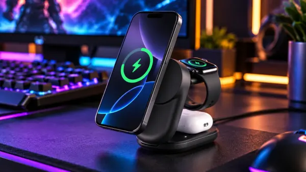 Belkin UltraCharge 3-en-1 Qi2 25 W à 89,99 € : un bon plan pour simplifier son setup