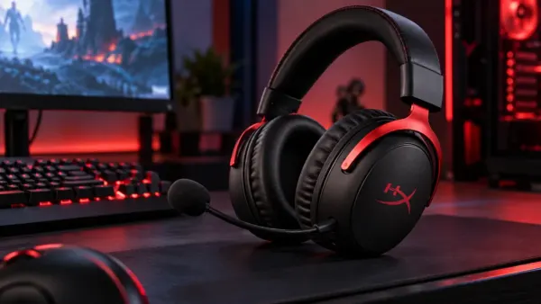 HyperX Cloud III S Wireless noir et rouge : un casque gaming endurant à considérer sur Amazon