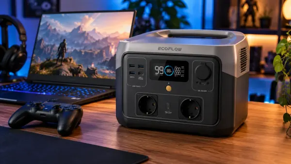 EcoFlow RIVER 2 Max 512 Wh : une batterie nomade intéressante pour le gaming ?