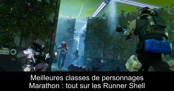 Meilleures classes de personnages Marathon : tout sur les Runner Shell