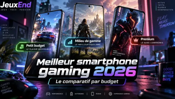 Meilleur smartphone gaming 2026 : le comparatif par budget