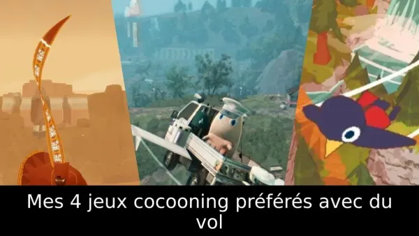 Mes 4 jeux cocooning préférés avec du vol