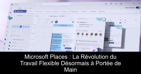 Microsoft Places : La Révolution du Travail Flexible Désormais à Portée de Main