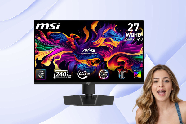 MSI MAG 272UP QD-OLED X24 : Un écran 27 pouces 4K révolutionnaire à prix abordable