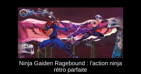 Ninja Gaiden Ragebound : l'action ninja rétro parfaite