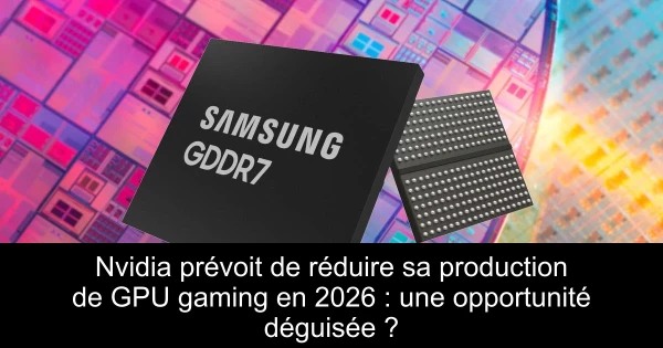 Nvidia prévoit de réduire sa production de GPU gaming en 2026 : une opportunité déguisée ?