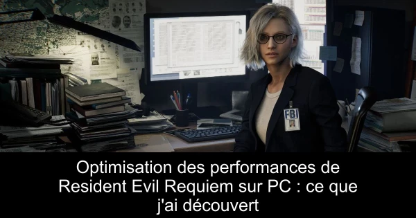 Optimisation des performances de Resident Evil Requiem sur PC : ce que j'ai découvert