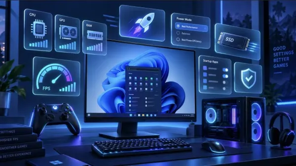 Optimiser Windows 11 pour le gaming sans logiciel miracle