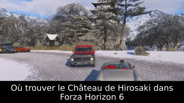 Où trouver le Château de Hirosaki dans Forza Horizon 6