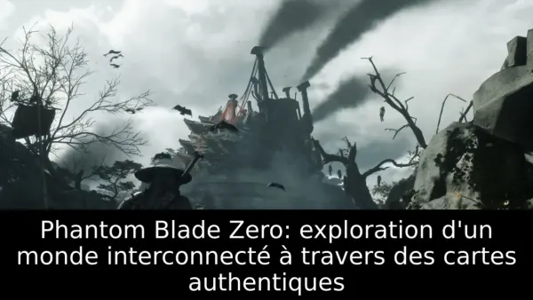 Phantom Blade Zero: exploration d'un monde interconnecté à travers des cartes authentiques