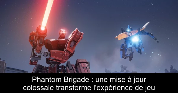 Phantom Brigade : une mise à jour colossale transforme l'expérience de jeu