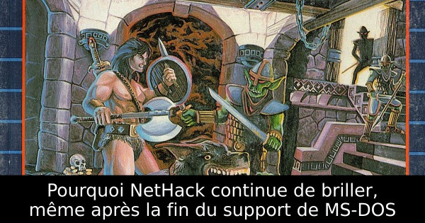 Pourquoi NetHack continue de briller, même après la fin du support de MS-DOS