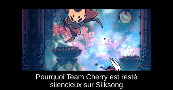 Pourquoi Team Cherry est resté silencieux sur Silksong