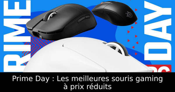 Prime Day : Les meilleures souris gaming à prix réduits