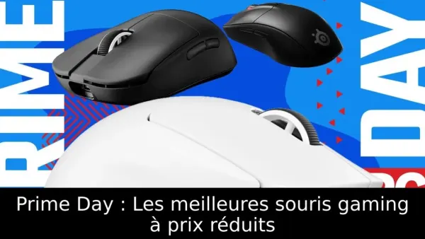 Prime Day : Les meilleures souris gaming à prix réduits