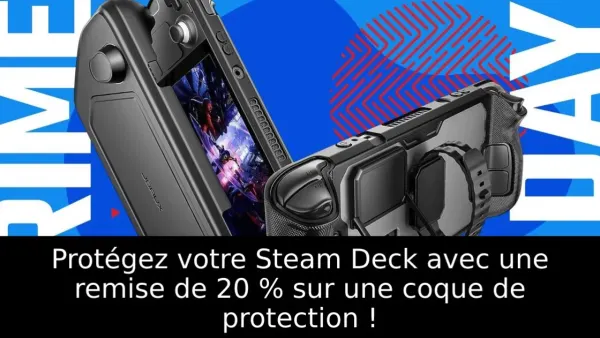 Protégez votre Steam Deck avec une remise de 20 % sur une coque de protection !