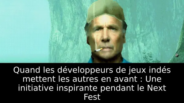 Quand les développeurs de jeux indés mettent les autres en avant : Une initiative inspirante pendant le Next Fest