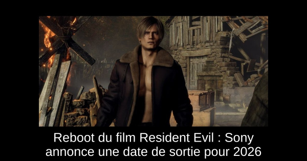 Reboot du film Resident Evil : Sony annonce une date de sortie pour 2026