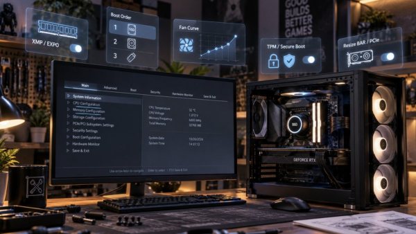 Réglages BIOS indispensables après avoir monté son PC