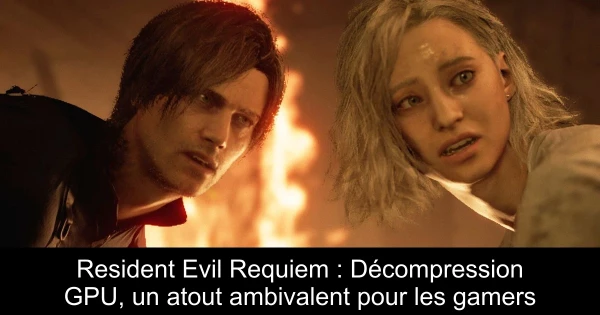 Resident Evil Requiem : Décompression GPU, un atout ambivalent pour les gamers