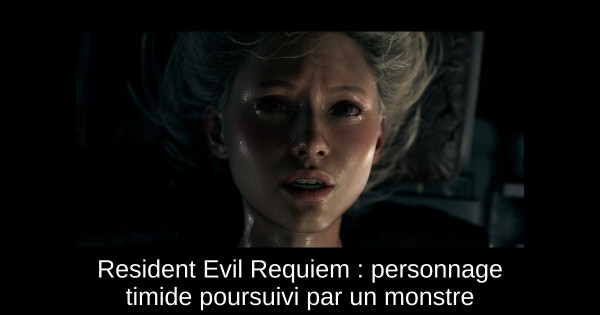 Resident Evil Requiem : personnage timide poursuivi par un monstre