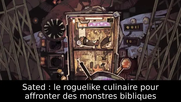 Sated : le roguelike culinaire pour affronter des monstres bibliques