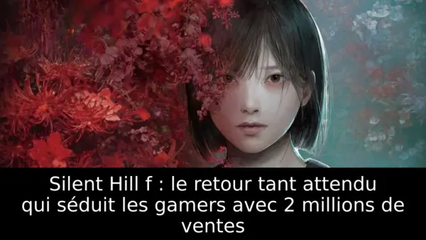 Silent Hill f : le retour tant attendu qui séduit les gamers avec 2 millions de ventes