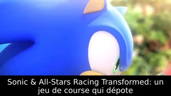 Sonic & All-Stars Racing Transformed: un jeu de course qui dépote
