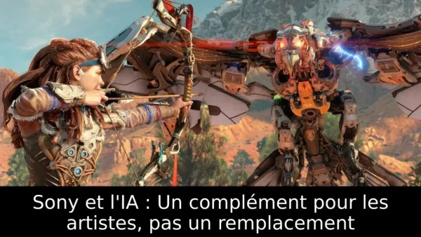 Sony et l'IA : Un complément pour les artistes, pas un remplacement