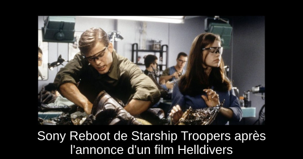 Sony Reboot de Starship Troopers après l'annonce d'un film Helldivers