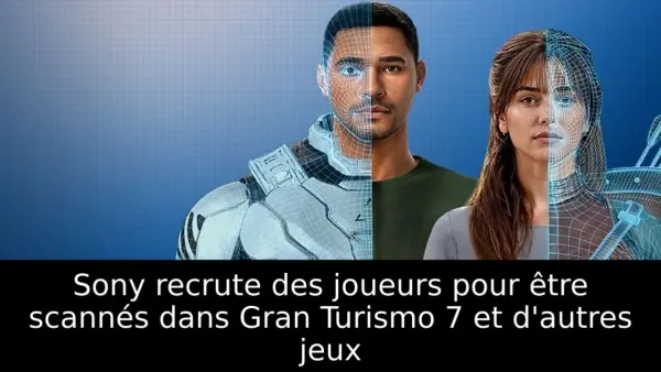 Sony recrute des joueurs pour être scannés dans Gran Turismo 7 et d'autres jeux