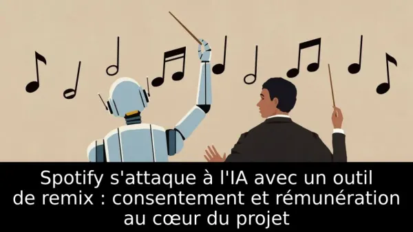 Spotify s'attaque à l'IA avec un outil de remix : consentement et rémunération au cœur du projet
