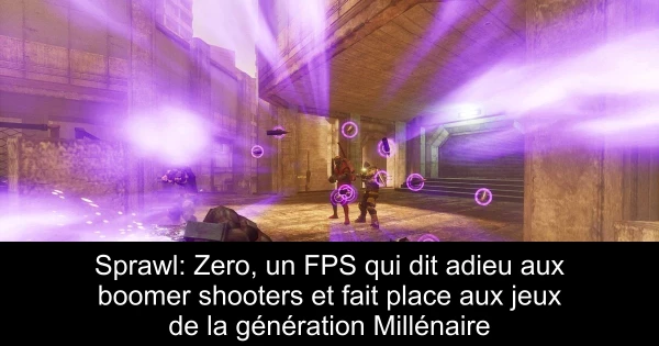 Sprawl: Zero, un FPS qui dit adieu aux boomer shooters et fait place aux jeux de la génération Millénaire
