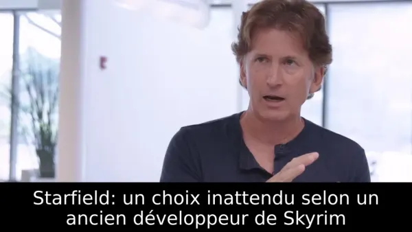 Starfield: un choix inattendu selon un ancien développeur de Skyrim