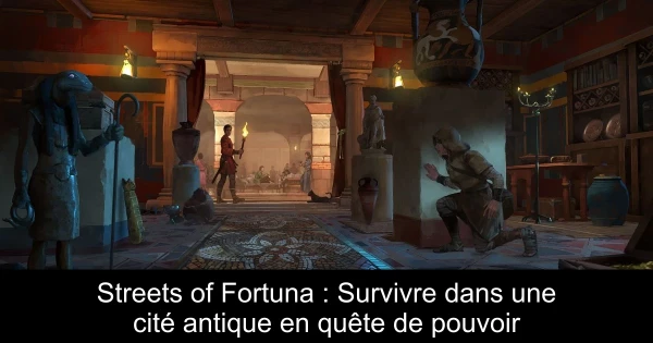 Streets of Fortuna : Survivre dans une cité antique en quête de pouvoir