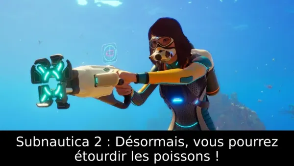 Subnautica 2 : Désormais, vous pourrez étourdir les poissons !