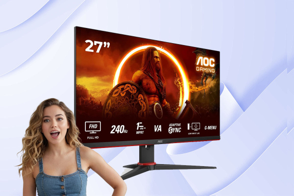 Test & Avis du écran gaming AOC 27G2ZNE c'est 240 Hz parfait pour le gaming compétitif à moins de 170 €
