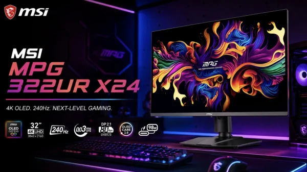 Test du MSI MPG 322UR X24 : le moniteur QD-OLED enfin à la hauteur !