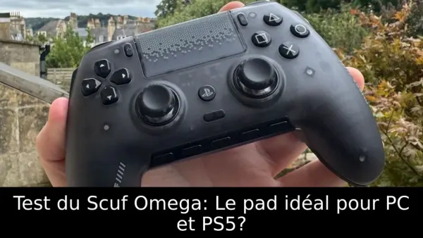 Test du Scuf Omega: Le pad idéal pour PC et PS5?