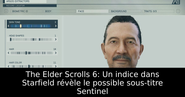 The Elder Scrolls 6: Un indice dans Starfield révèle le possible sous-titre Sentinel