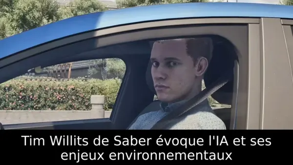 Tim Willits de Saber évoque l'IA et ses enjeux environnementaux