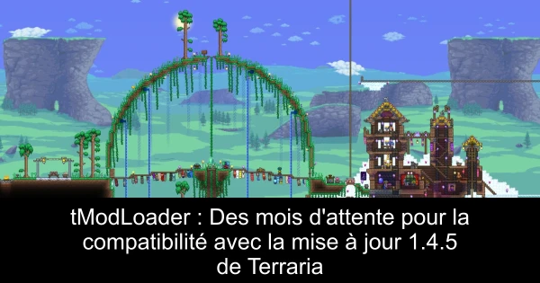 tModLoader : Des mois d'attente pour la compatibilité avec la mise à jour 1.4.5 de Terraria