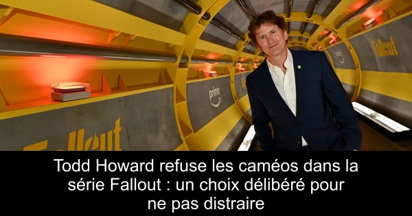 Todd Howard refuse les caméos dans la série Fallout : un choix délibéré pour ne pas distraire