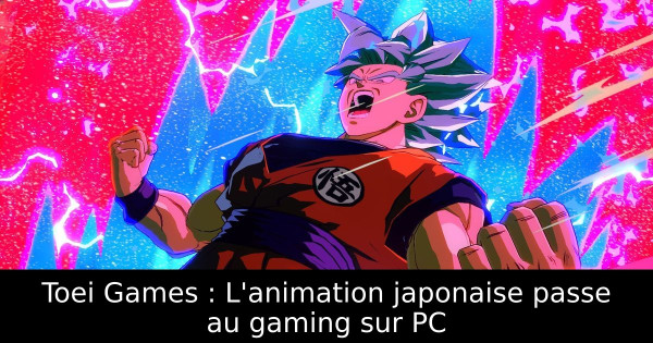 Toei Games : L'animation japonaise passe au gaming sur PC