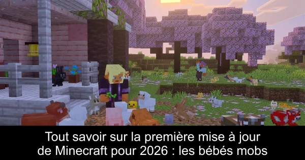 Tout savoir sur la première mise à jour de Minecraft pour 2026 : les bébés mobs