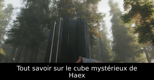 Tout savoir sur le cube mystérieux de Haex