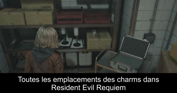 Toutes les emplacements des charms dans Resident Evil Requiem